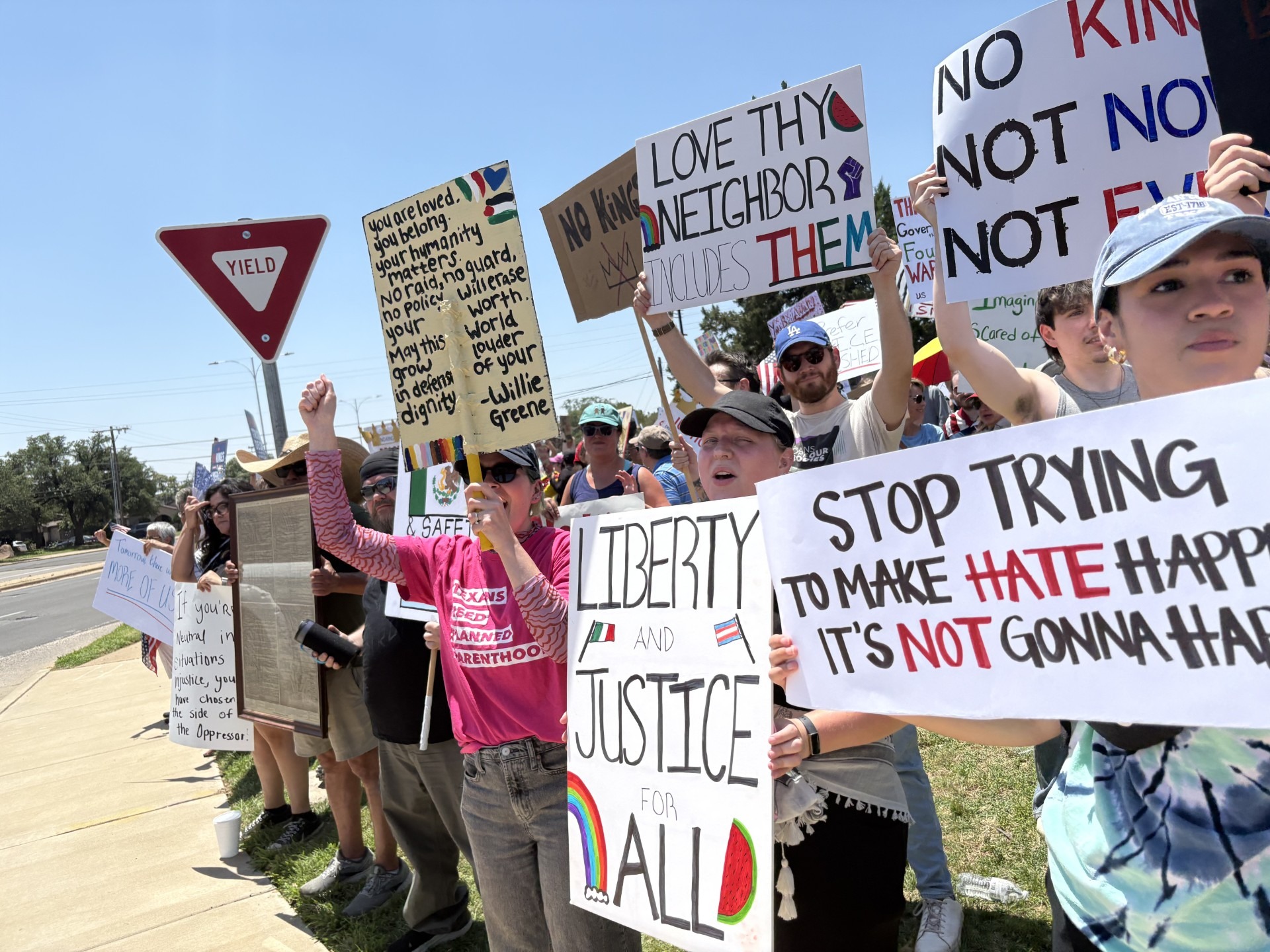 No Kings Protest